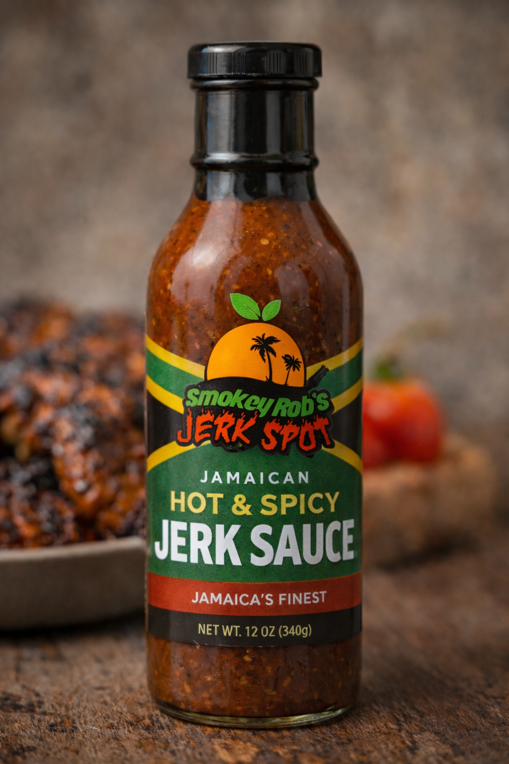 Jamaican Hot & Spicy Jerk Sauce